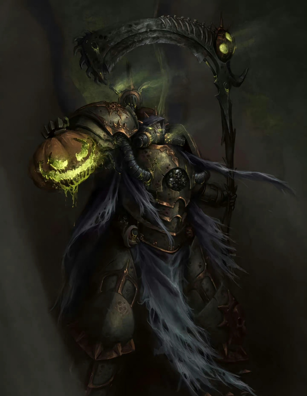 游戏# #插画# #战锤40k