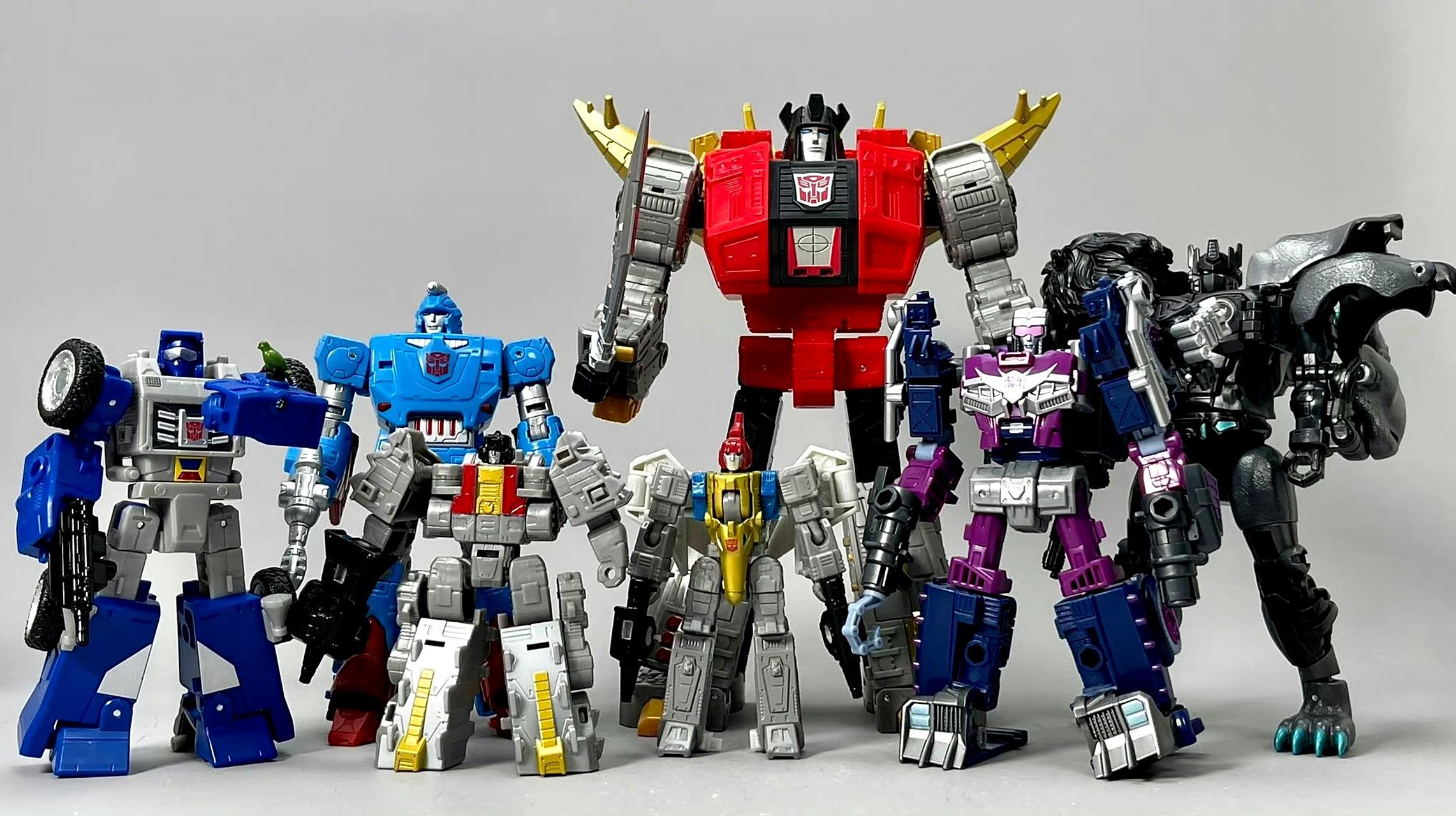 模型欣赏:变形金刚 ss86大电影 嚎叫 对比图,by ishikawa sunday.