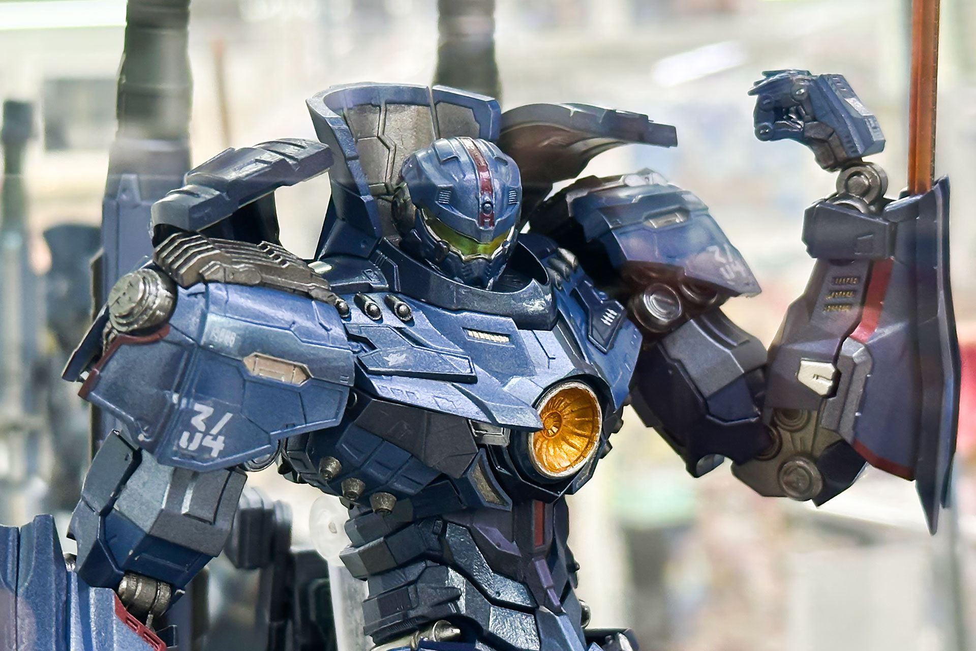 模型欣赏:flame toys 铁机巧 环太平洋 危险流浪者 实物展示