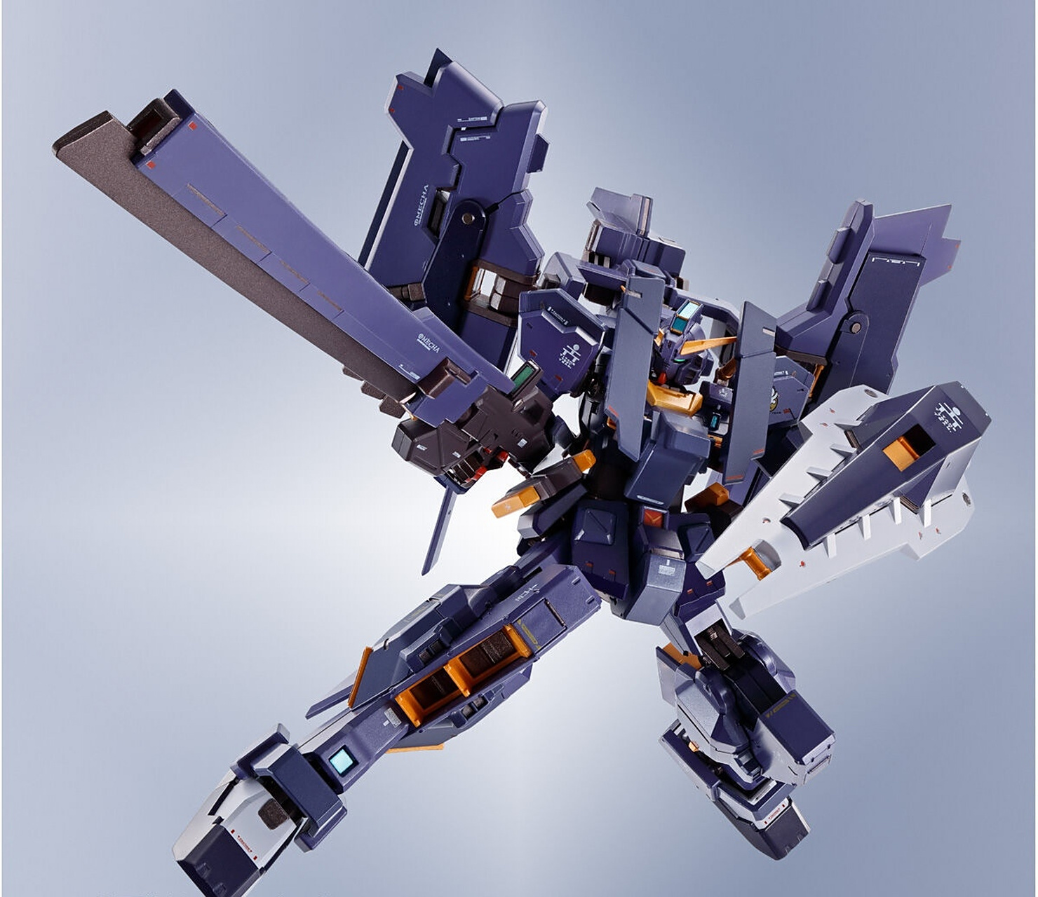 模型欣赏:魂限 metal robot魂 side ms 在提坦斯的旗帜下 g-parts