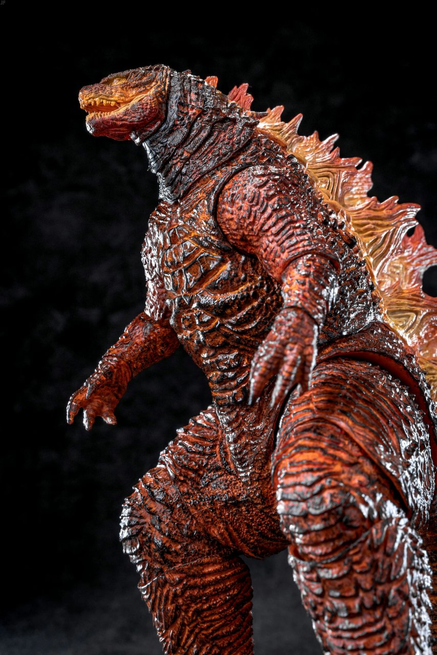 模型欣赏:海雅 哥斯拉怪兽之王 红莲哥斯拉,by junepop.