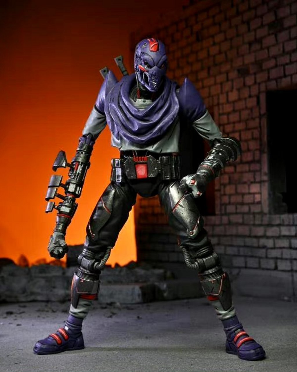 模型欣赏:neca  tmnt 忍者神龟 最后的浪人 大脚兵 .