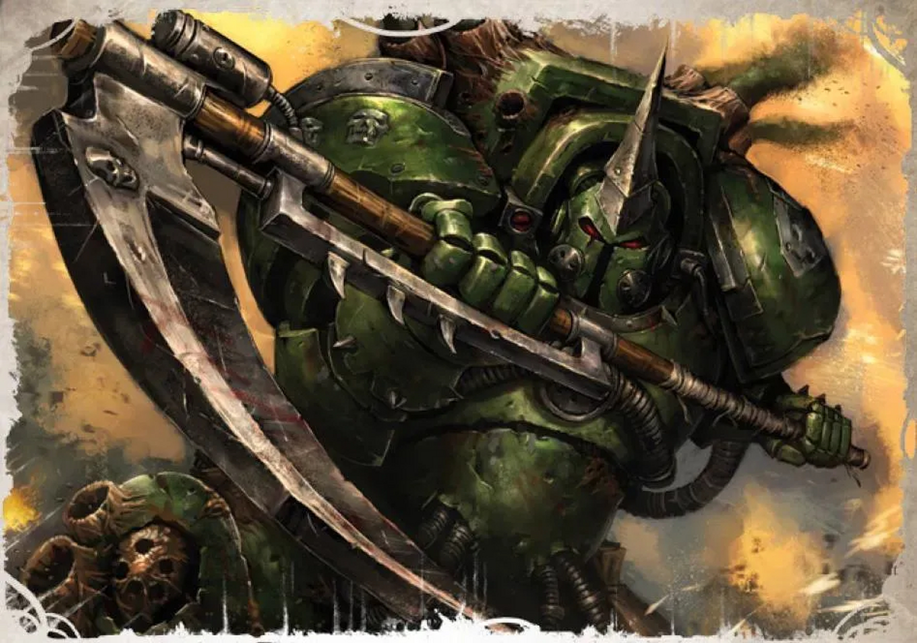 游戏# #插画# #战锤40k