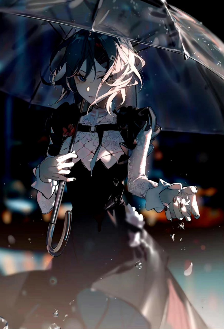 画师kumatangent动漫角色插画欣赏,人物靓丽画风十分舒适.