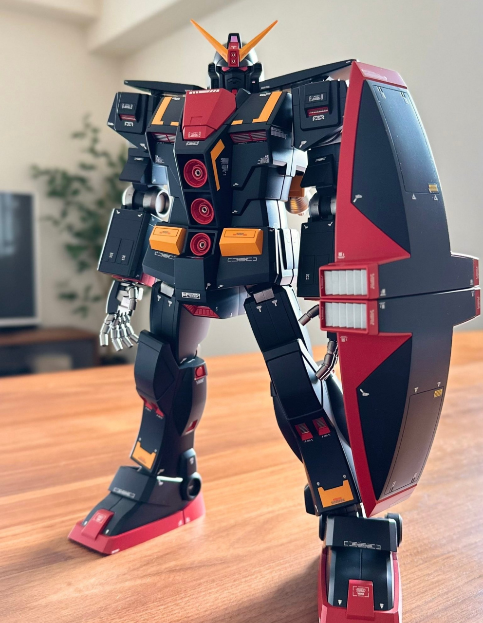 模型欣赏:机动战士高达z hg 精神力高达,by eureka_1014.