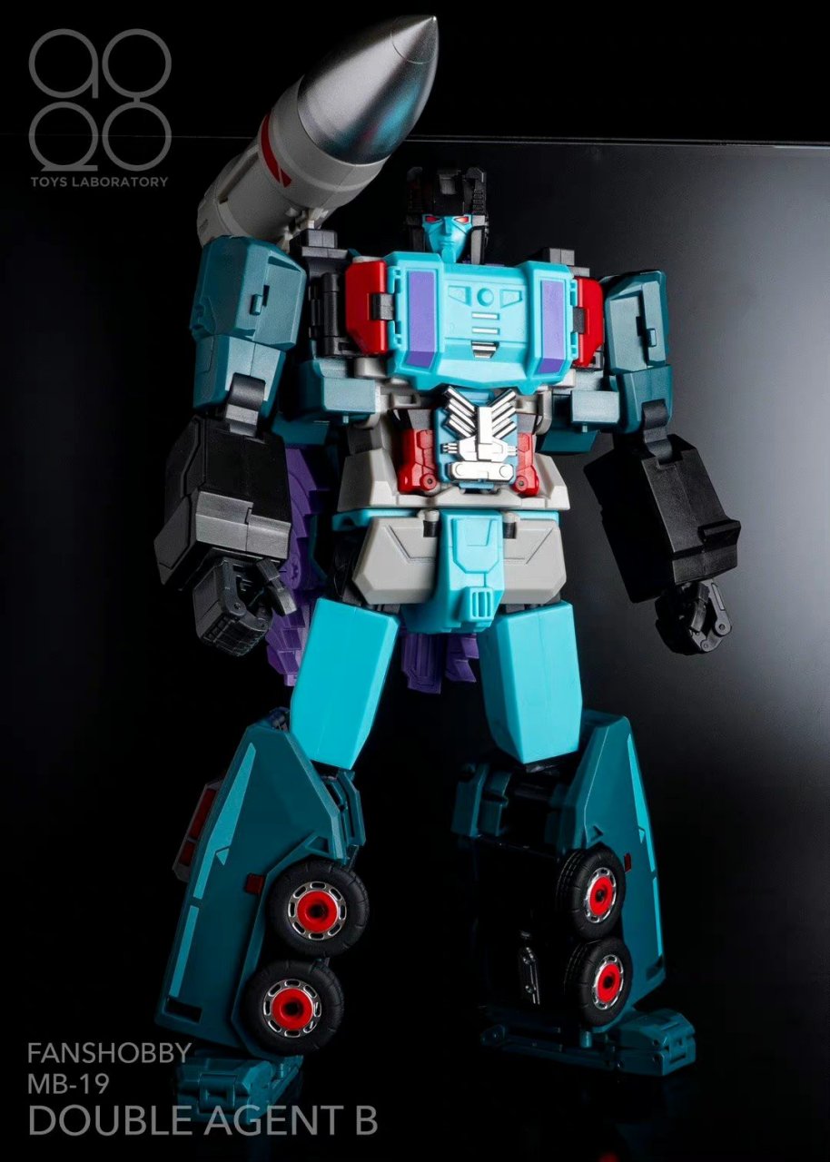 达人摄影:fanshobby 变形金刚 mb19 双面间谍/快枪手.