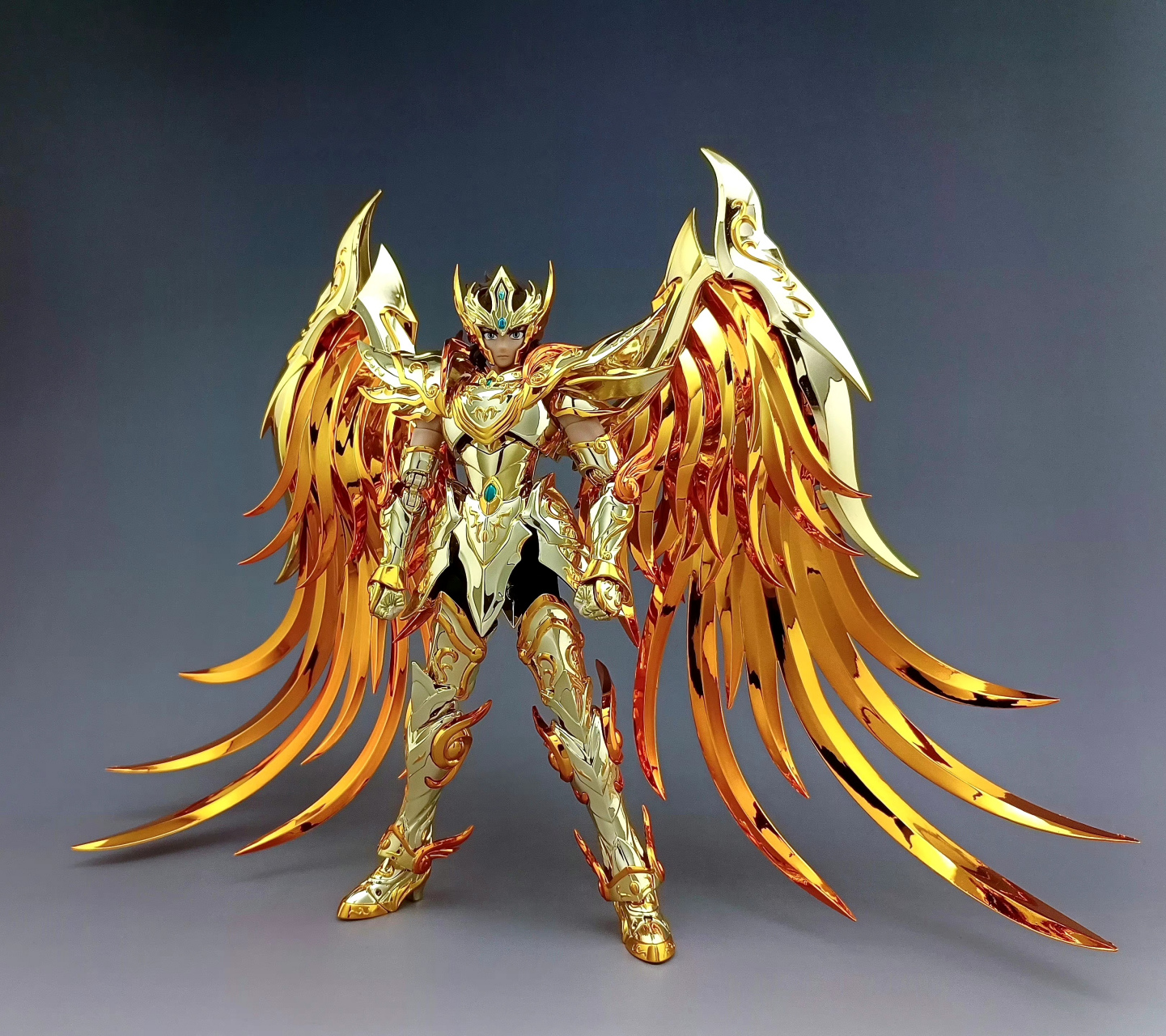 模型欣赏:toy point 圣斗士星矢 魔改人马座黄金圣衣,by 新圣衣控.