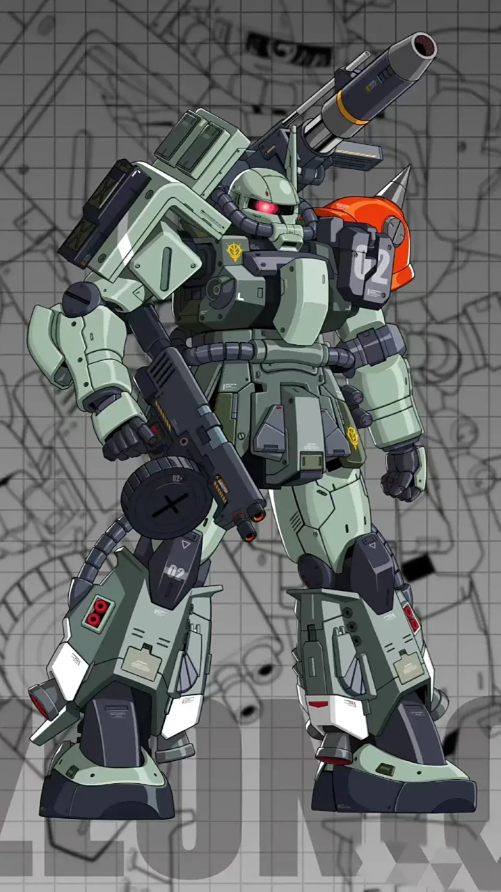 一组机动战士高达吉翁独眼系机体欣赏,在原设定的基础上加上了更多的