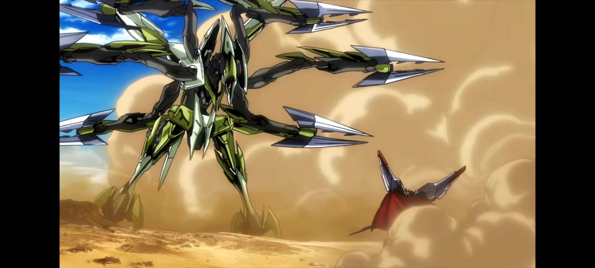 高达铁血手游中的ma(机动堡垒)ハラエル是海老川兼武老师设计,体型