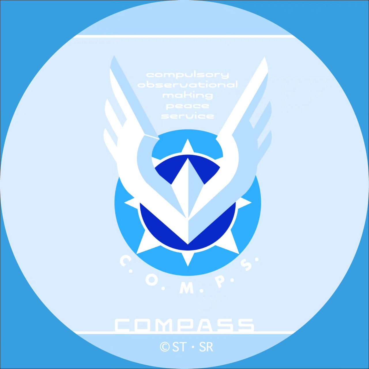 剧场版《机动战士高达seed freedom》 阵营标志欣赏,分别是罗盘组织