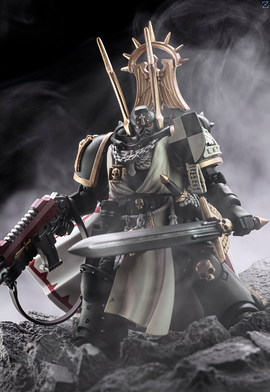 模型欣赏:暗源战锤系列 暗黑天使 拉撒路导师,by 渣基 zacky-j.