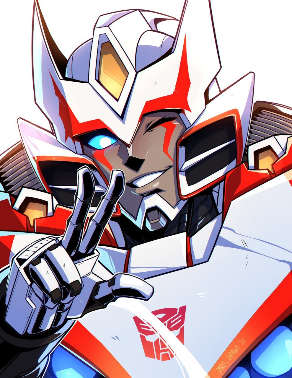 一组idw风格的变形金刚角色插画欣赏,人物设定越来越帅气,by darlsdr