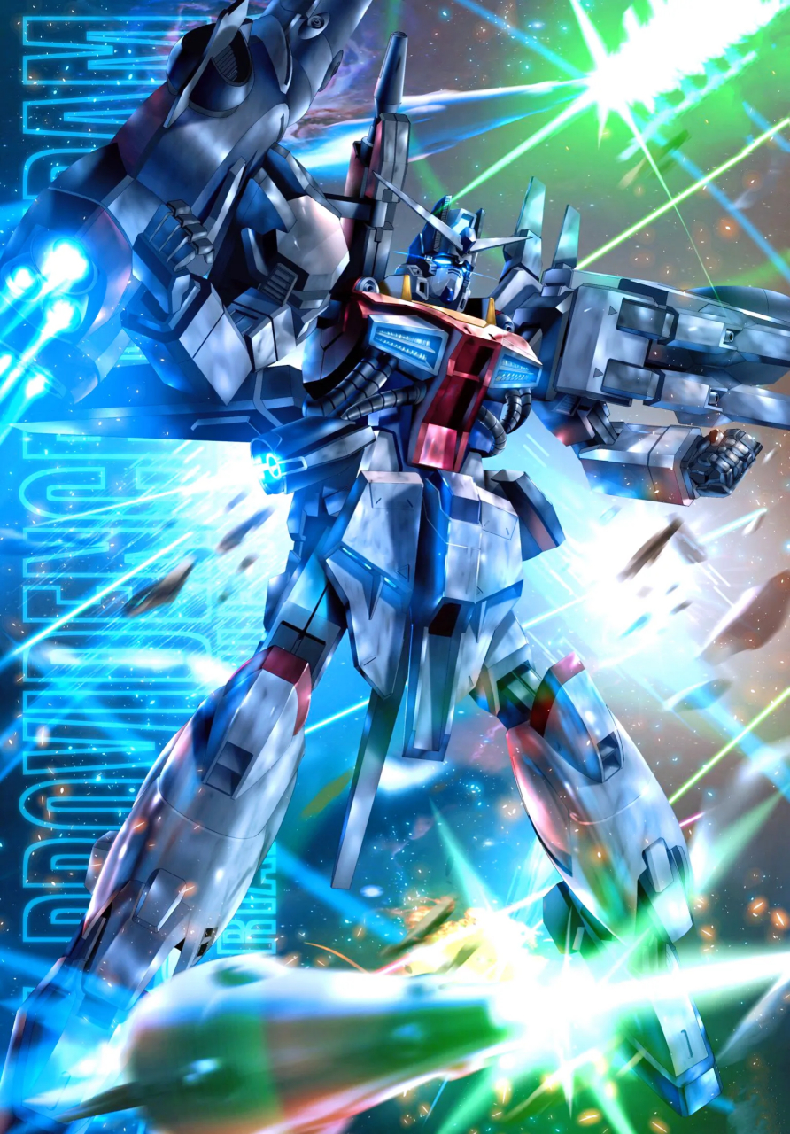 一组机动战士高达插画欣赏,展现了不同系列机体战斗时的雄姿,色彩绚丽