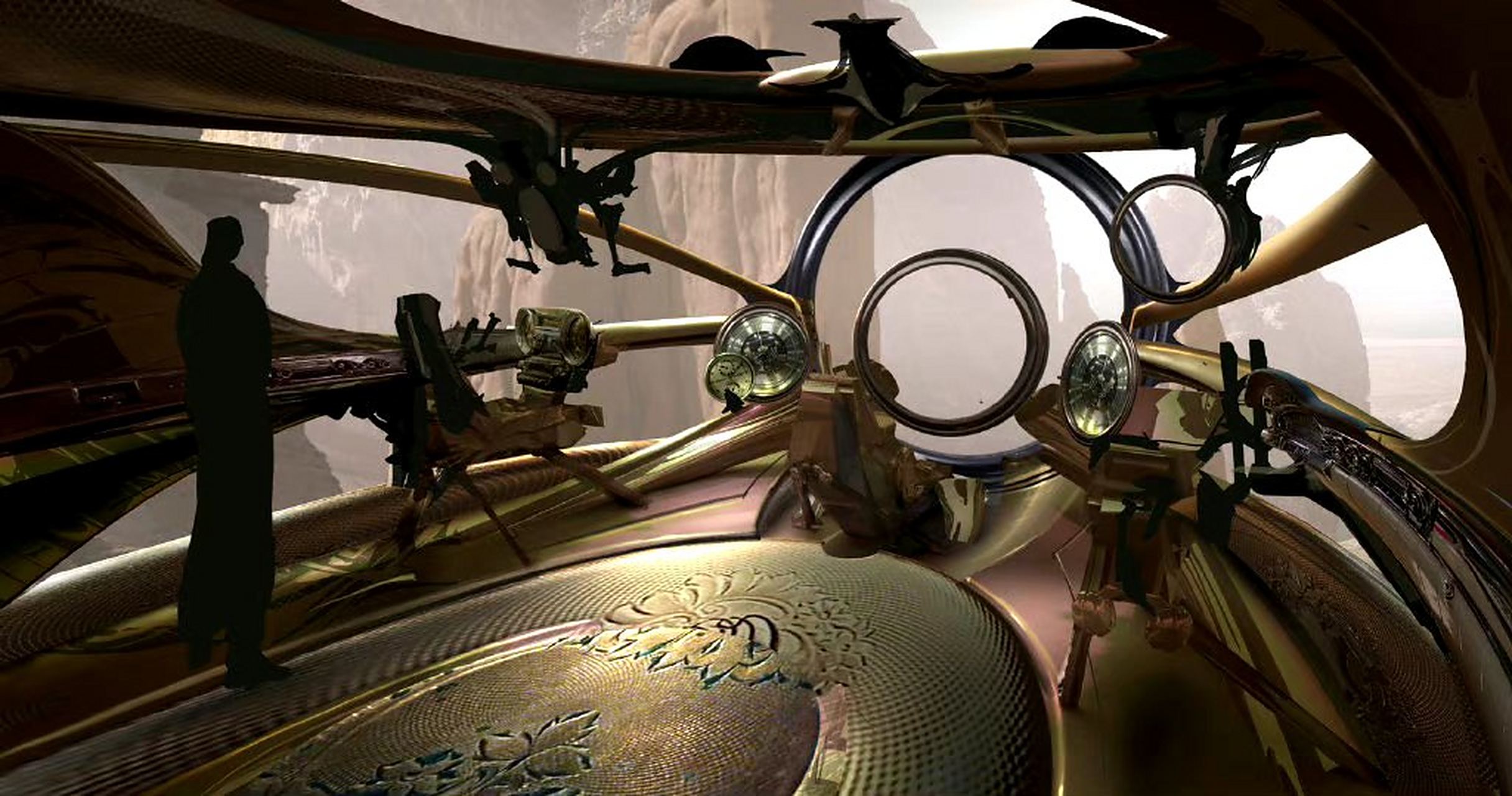 一组科幻作品载具驾驶舱设定欣赏,好的设计是作品成功的关键.