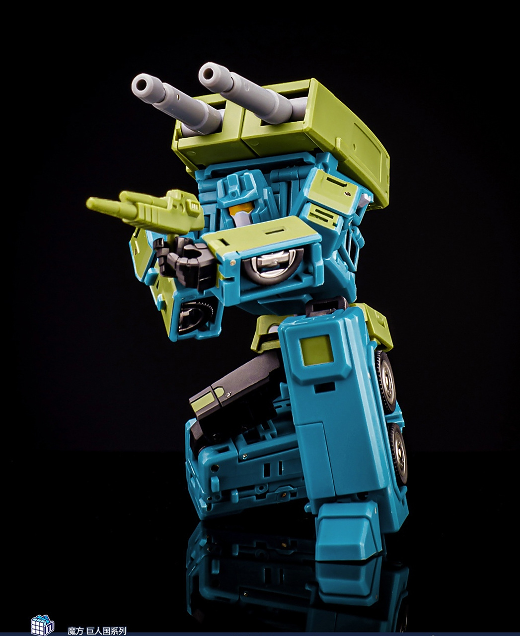 模型欣赏:魔方 变形金刚 战车队 ms-b53曳光弹/袭击.