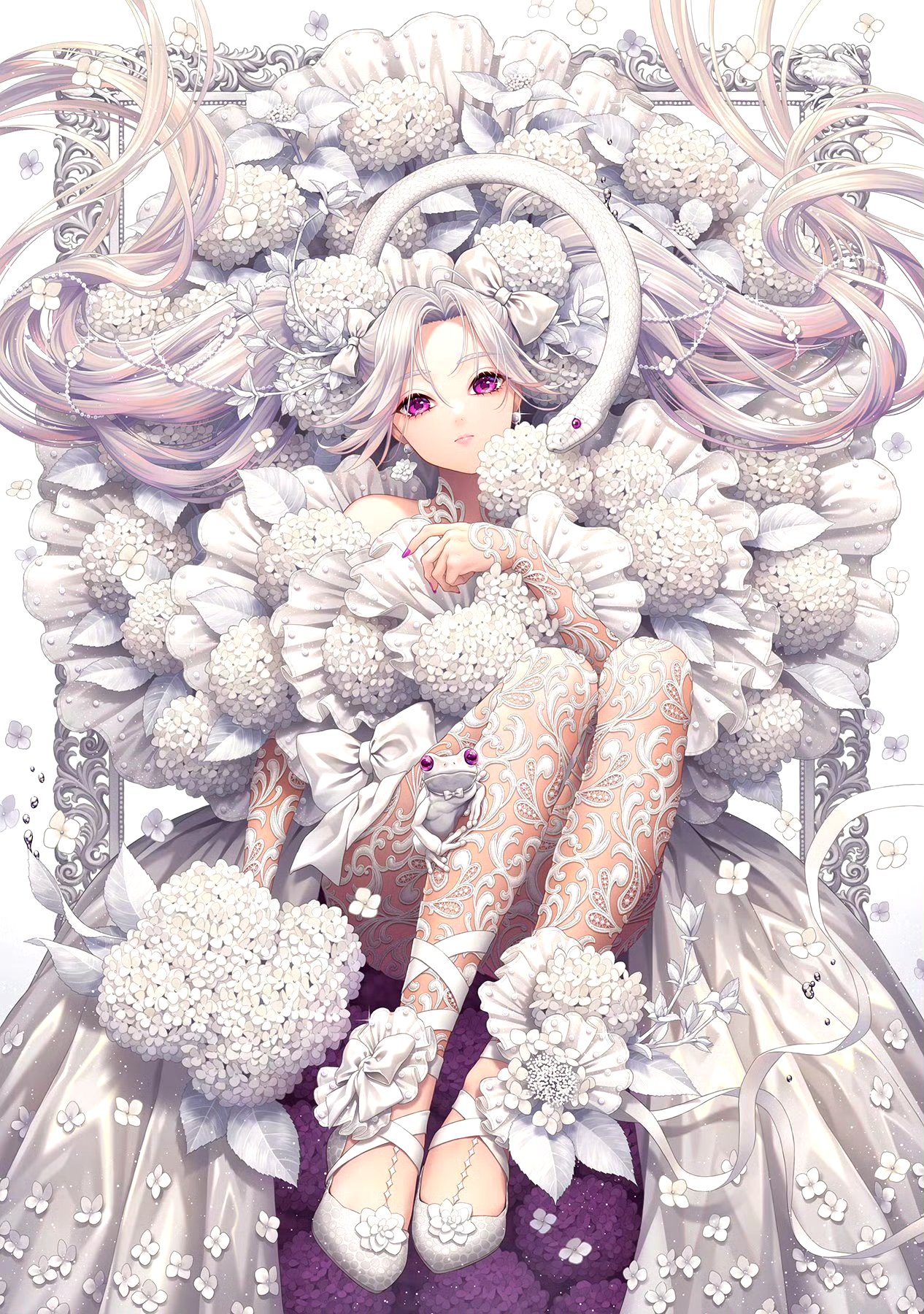 插画师minami动漫人物插画作品欣赏