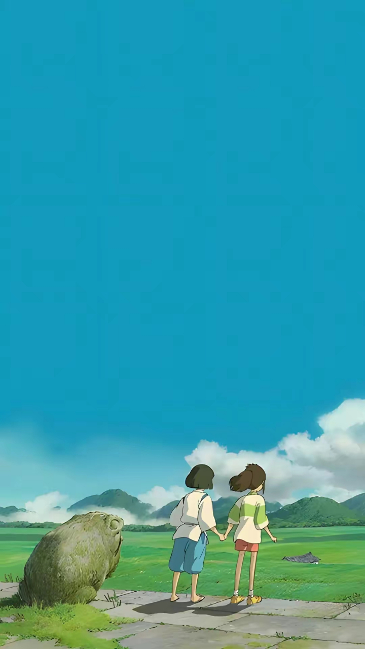 分享一组宫崎骏动画电影《千与千寻》插画作品,描绘了少女与龙的故事