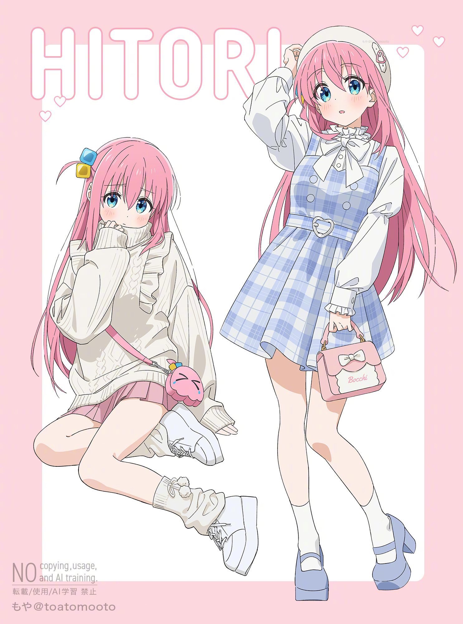 画师toatomooto动漫人物插画作品欣赏