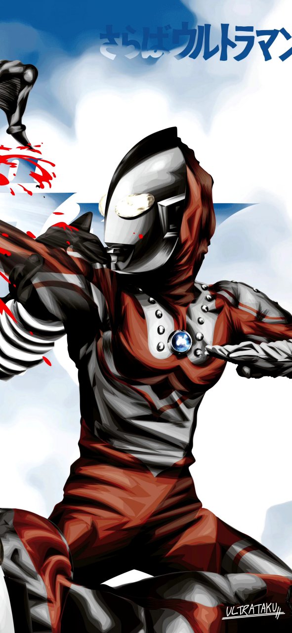 一组奥特曼同人插画欣赏,二次元化以后更能体现动作的张力.