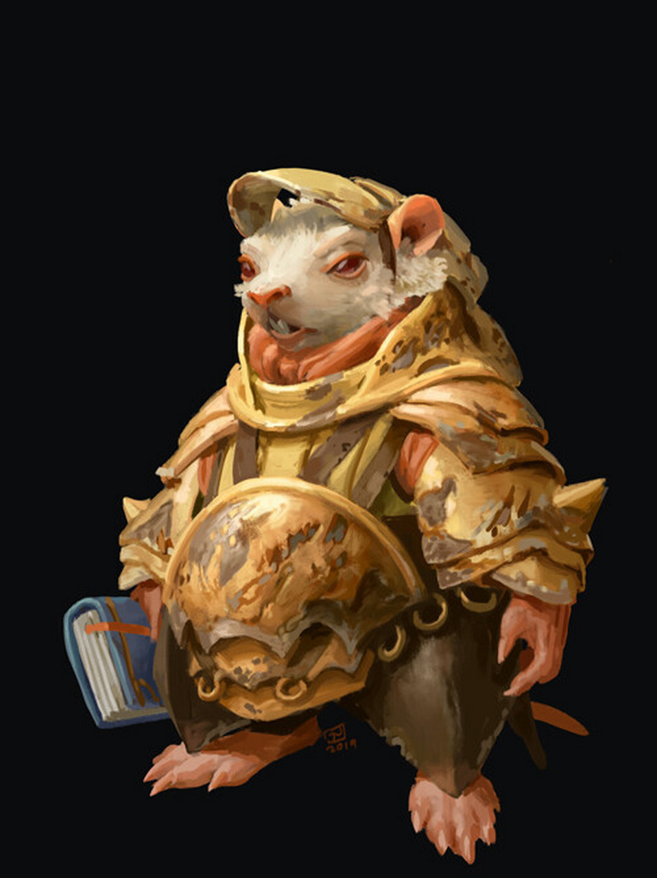 菲律宾艺术家jerome jacinto创作的动物拟人插画欣赏,各种勇敢的动物