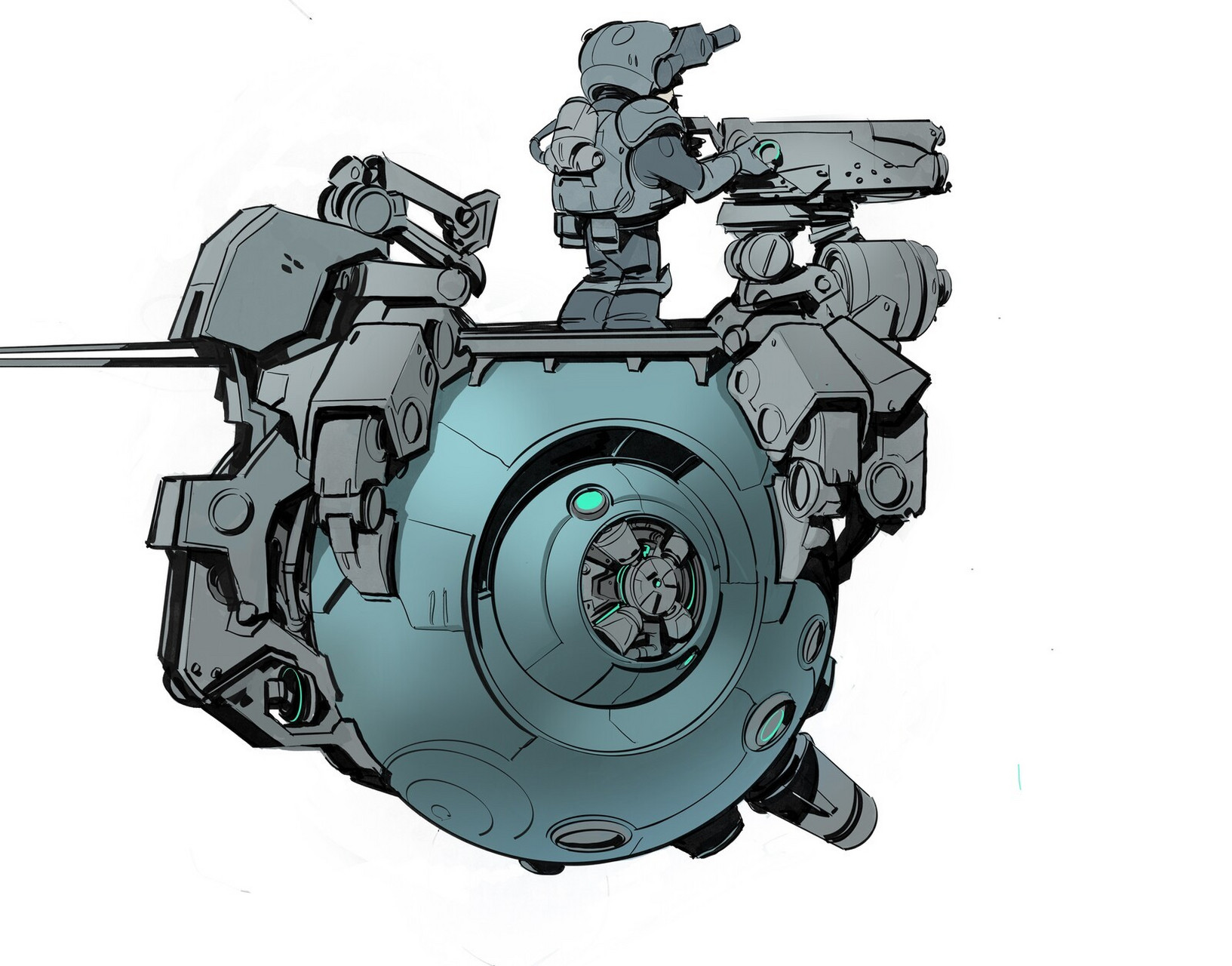 动漫# #插画# #科幻