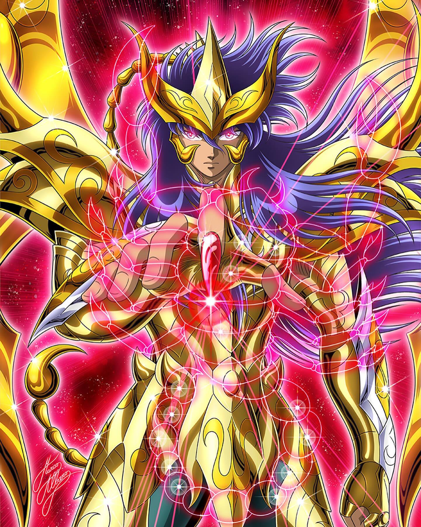 是天蝎座黄金圣斗士米罗的生日,祝这位嫉恶如仇