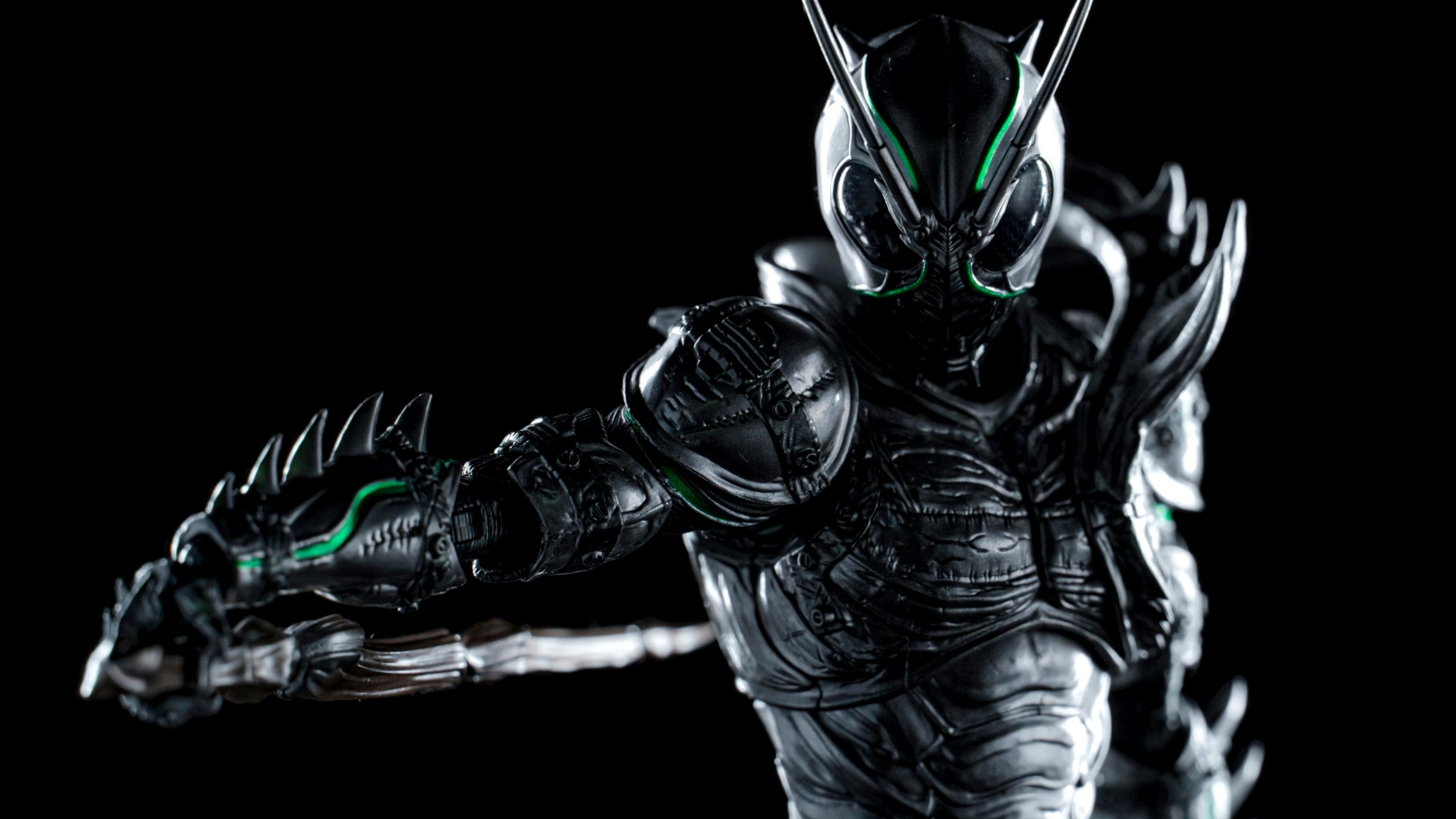 模型欣赏:shf 假面骑士 影月,by 鬼笑言.#动漫# #模型# #假面骑士