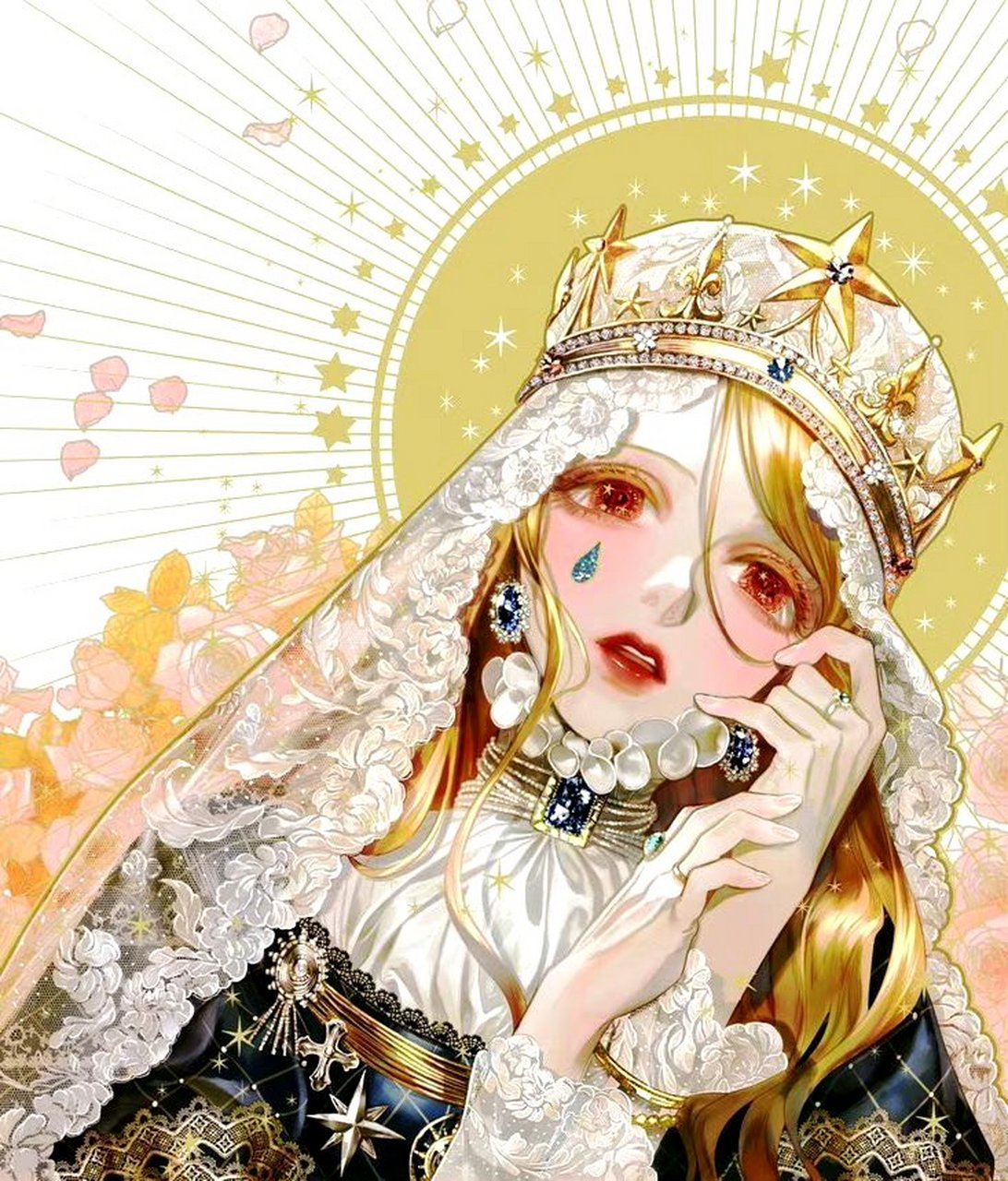 画师osori890动漫角色插画欣赏,人物描绘华丽而细致,色彩绚丽唯美.