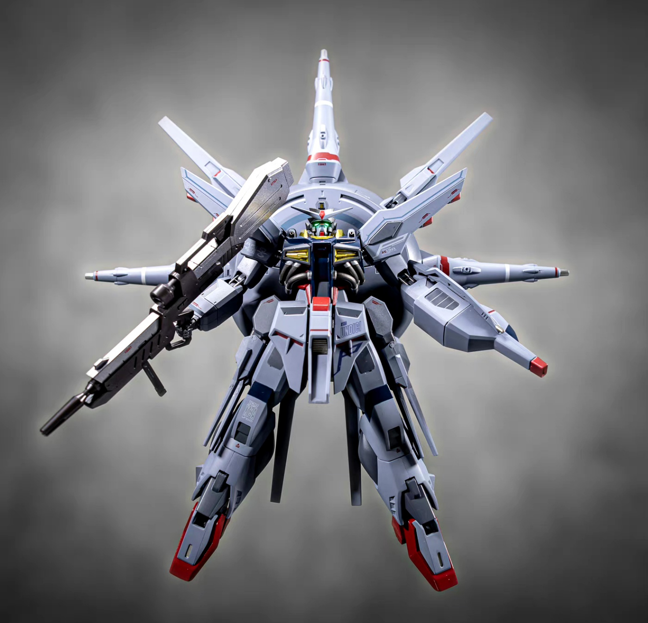 模型欣赏:mr魂 机动战士高达seed 神意高达,by charks007.#动漫# #模