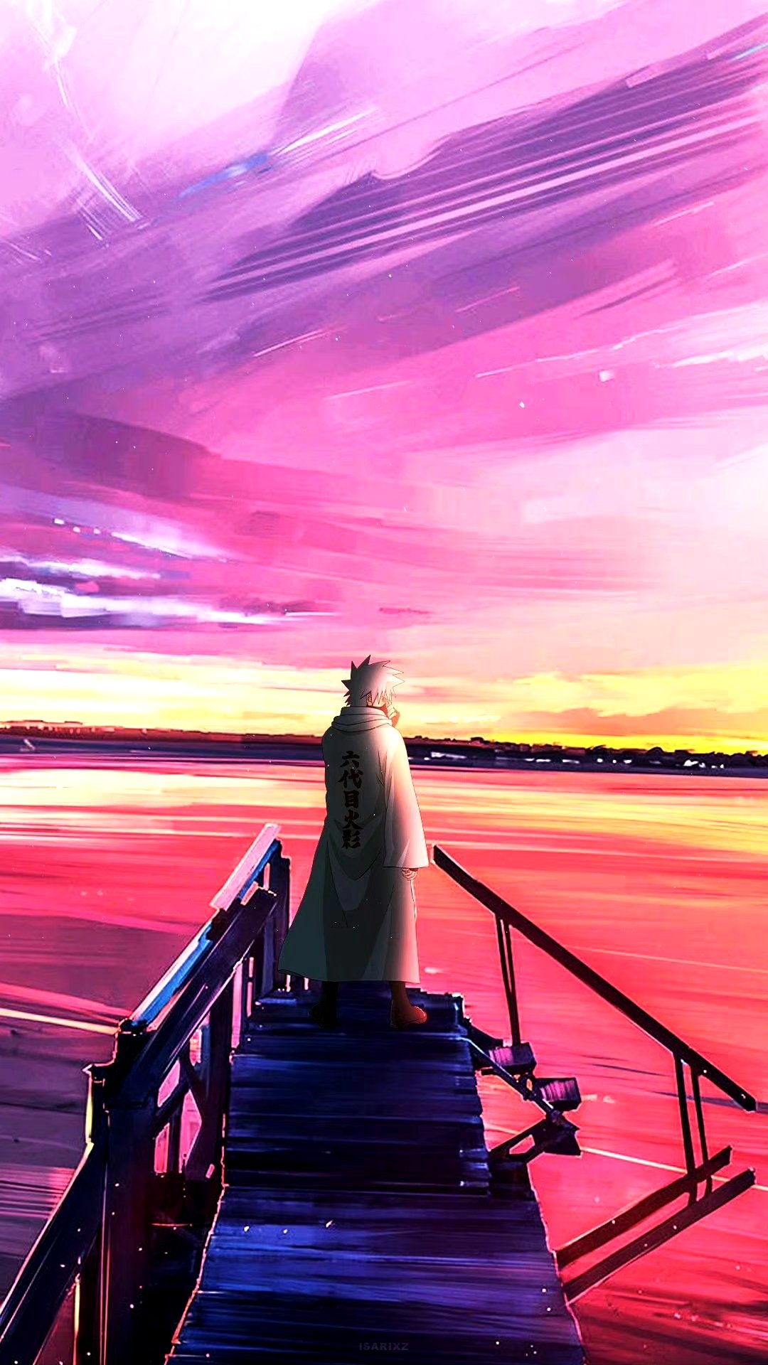分享一组《火影忍者》同人插画作品,描绘了卡卡西与带土的故事,展现了