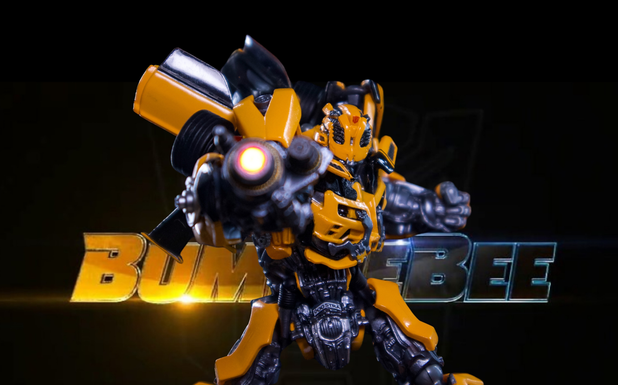 模型欣赏:海洋堂 特摄系列 变形金刚3 大黄蜂.