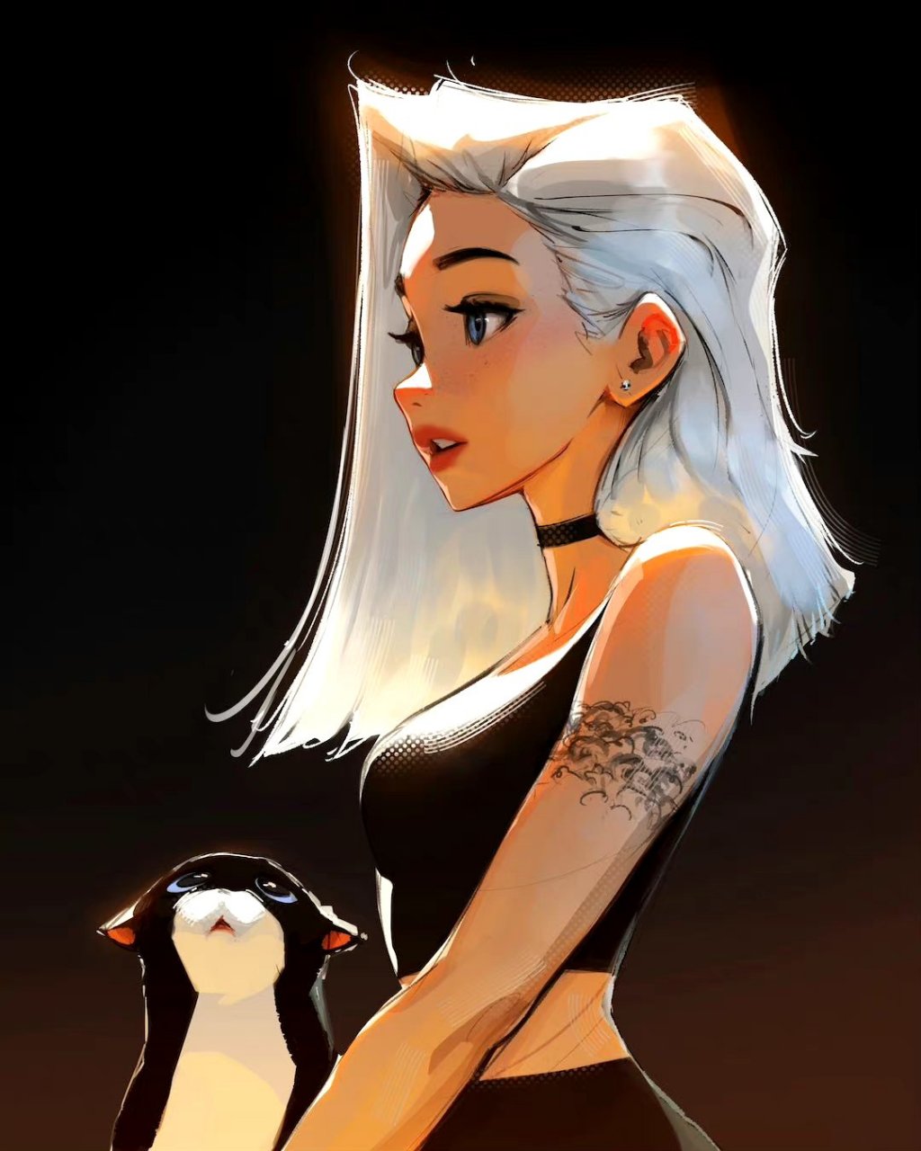 画师sam yang人物插画欣赏,描绘了生活中美好的时光和瞬间.