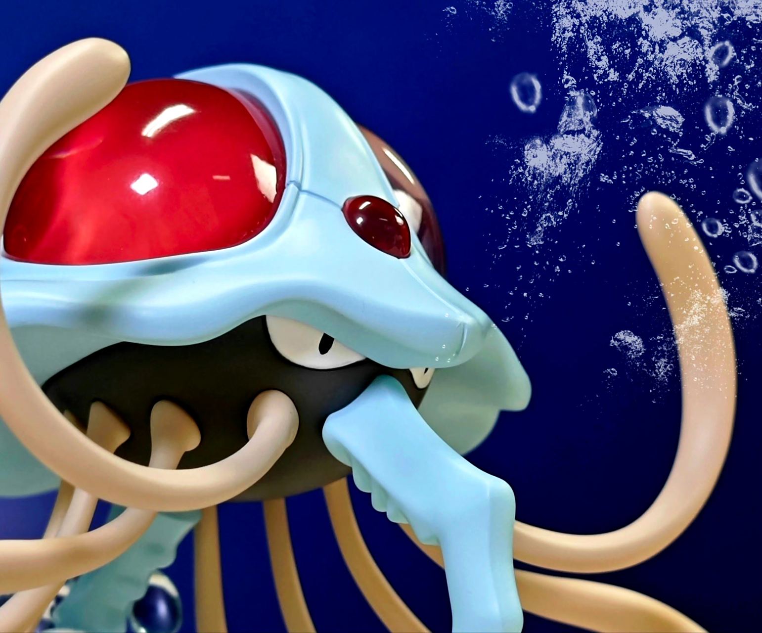 模型欣赏:pika 1/20  毒刺水母进化组,by taotaotoys.