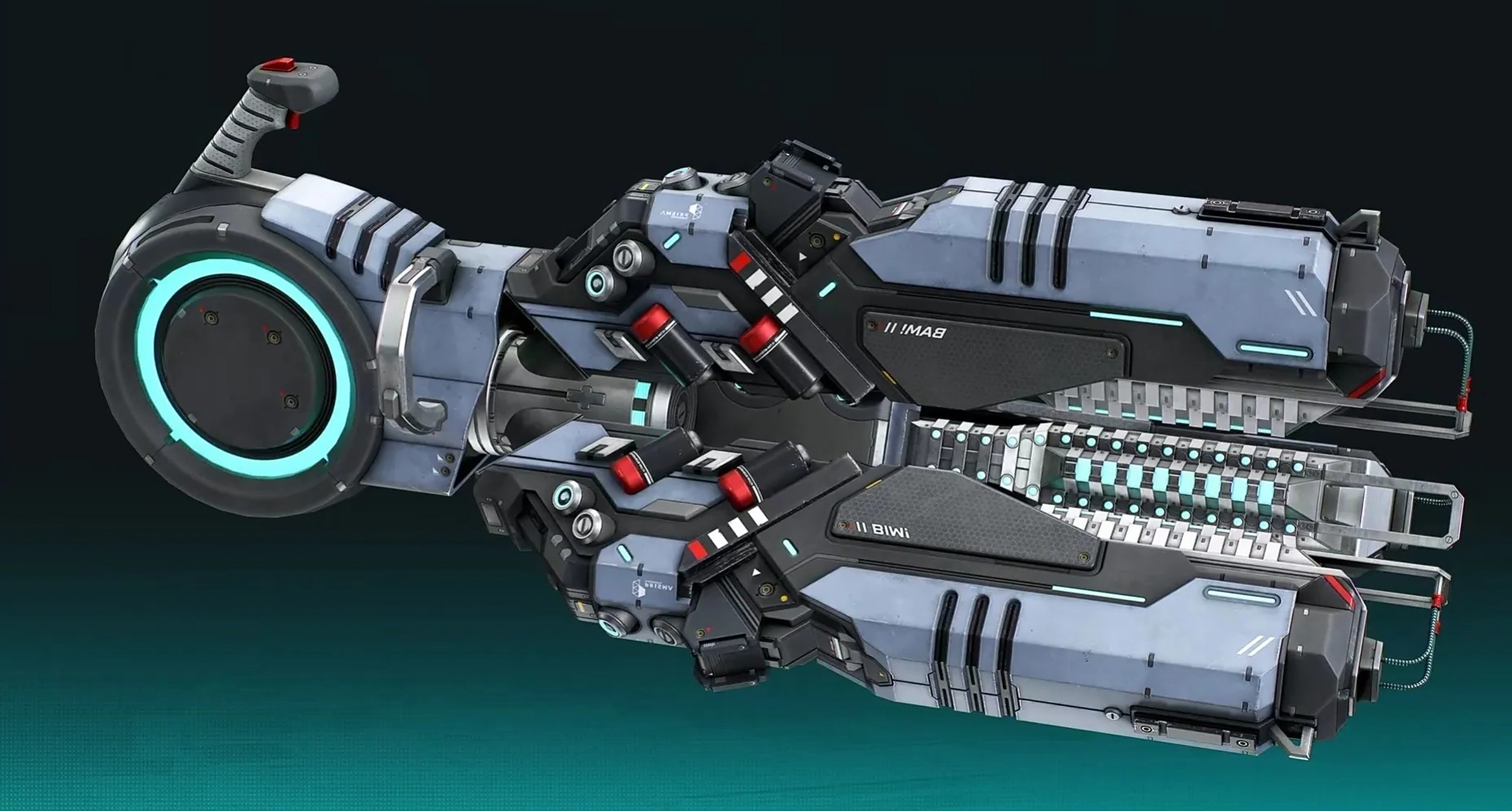 建模欣赏:一组动漫游戏科幻武器建模作品,分为发射能量和弹丸两种形式