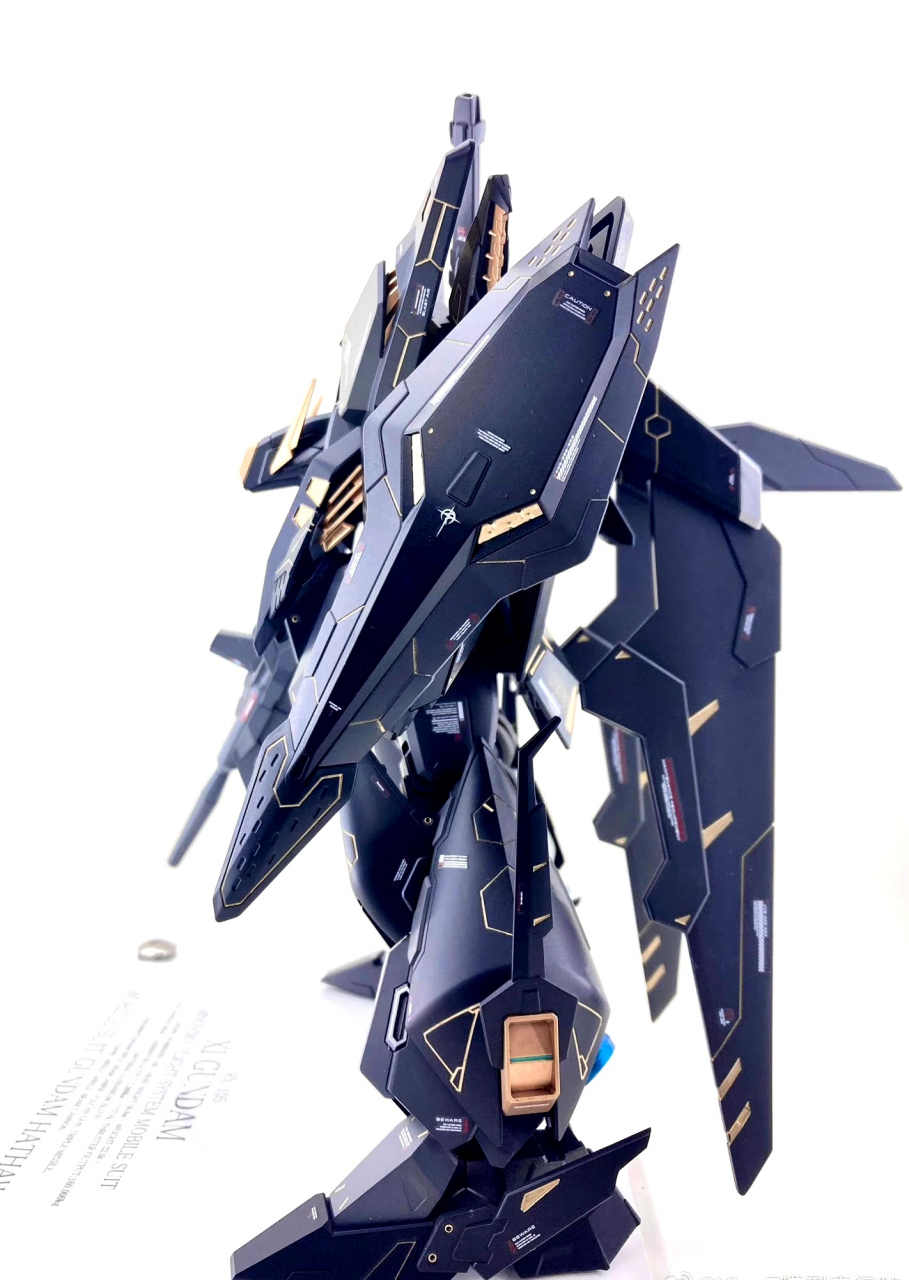 模型欣赏:机动战士高达 闪光的哈萨维hguc rx-105 柯西高达,by delta