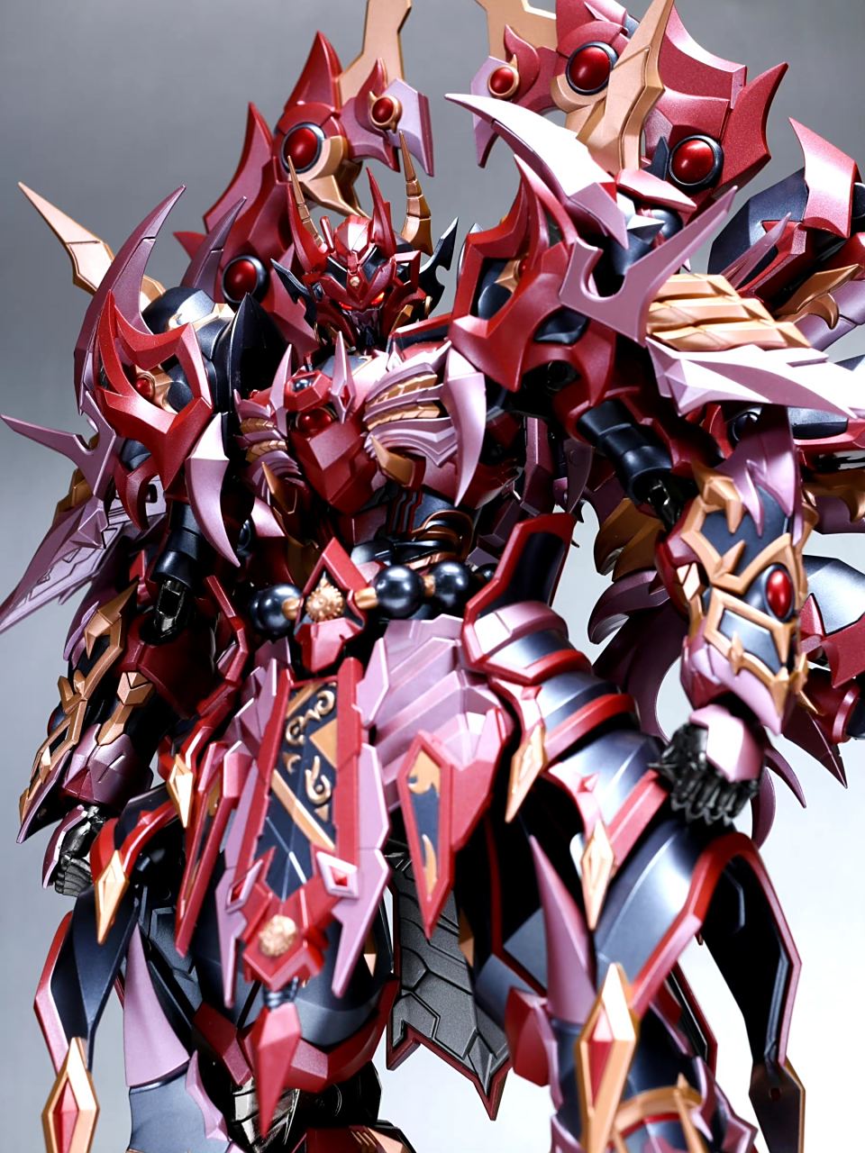 模型欣赏:藏道 六道之一 神罡道·阿修罗,by 模魂工作室.