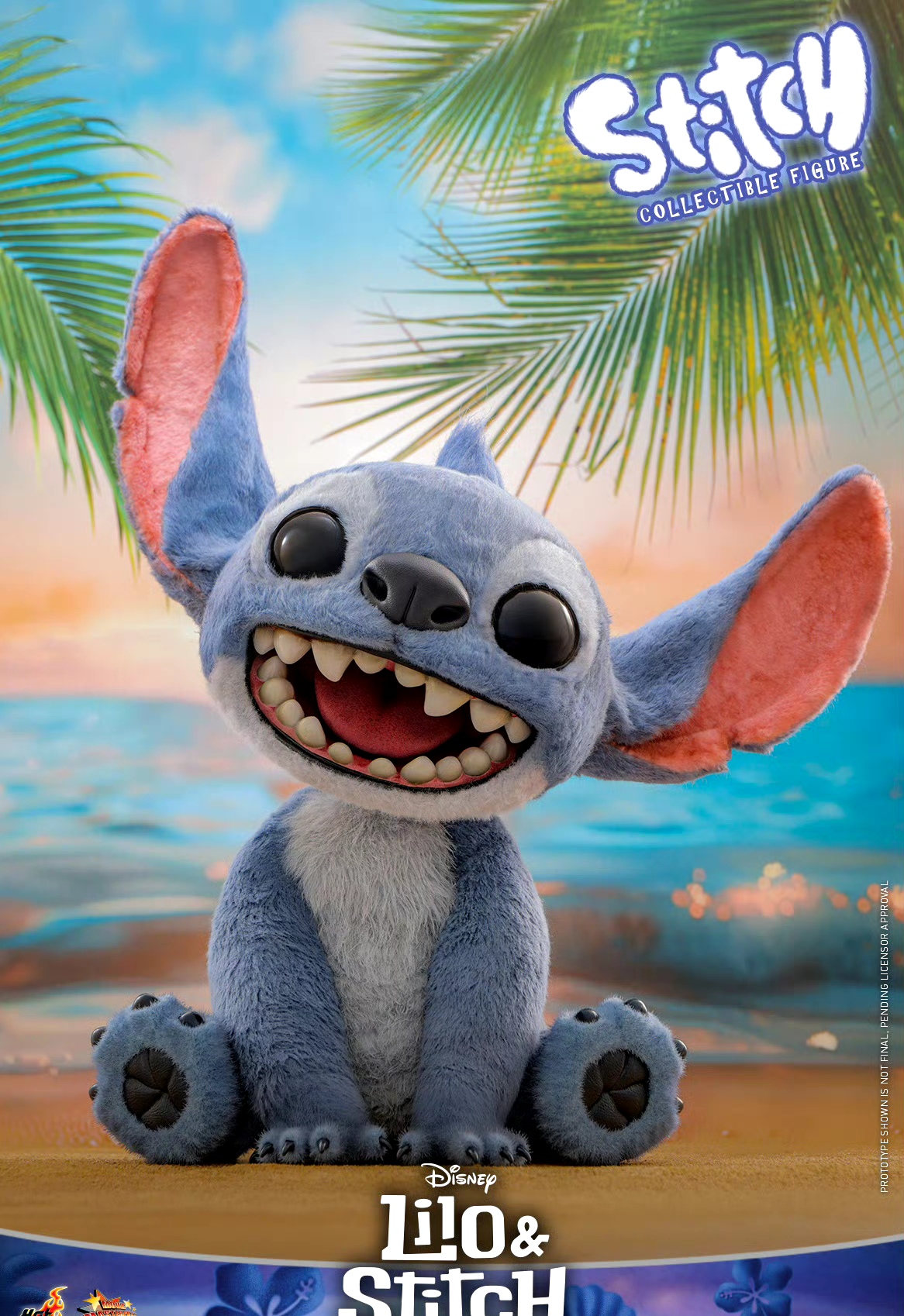 模型欣赏:hottoys ht 星际宝贝 626试验品 史迪奇史迪仔 手办