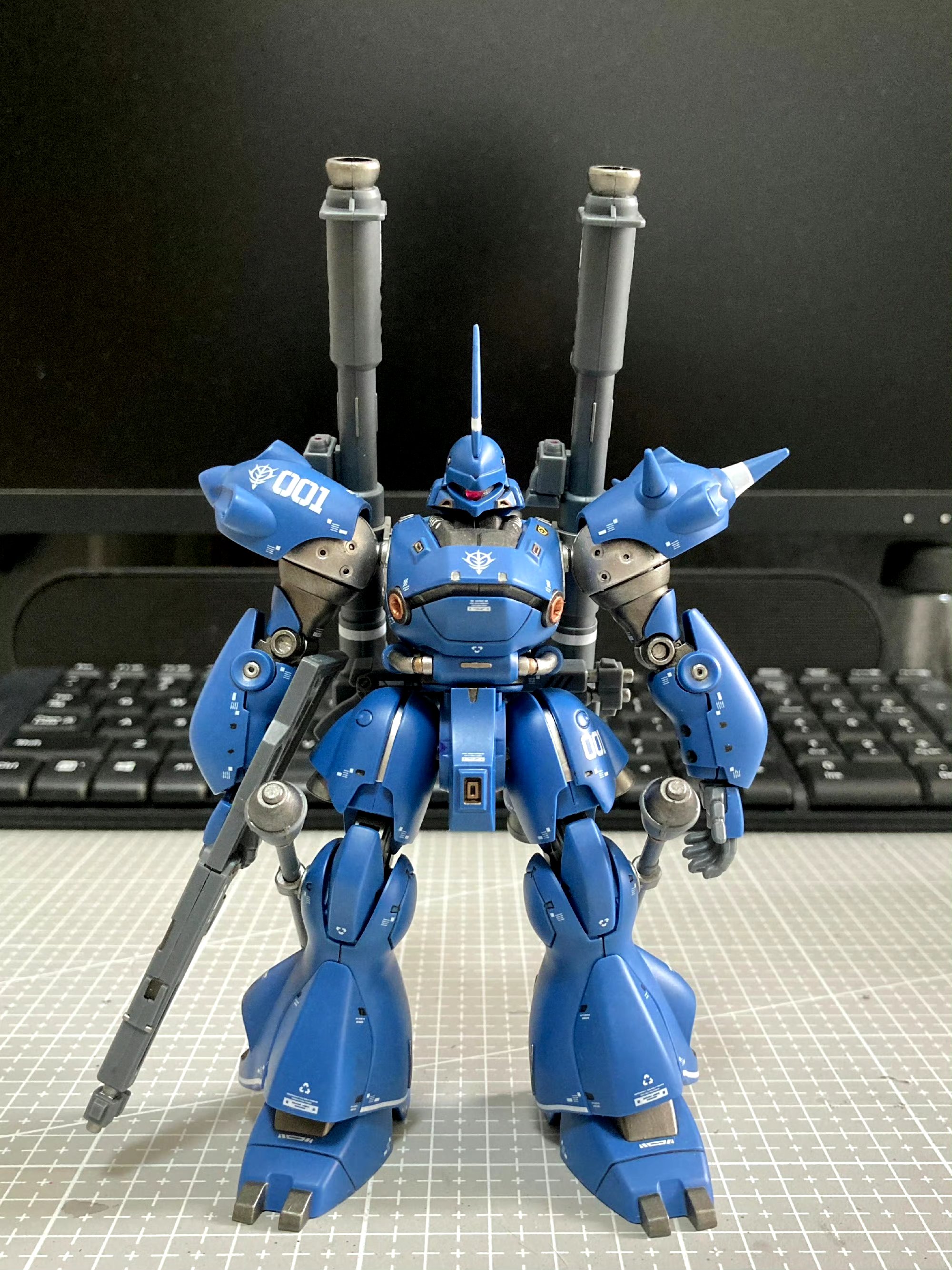 模型欣赏:模型师turtlejump制作的hg京宝梵,外甲采用