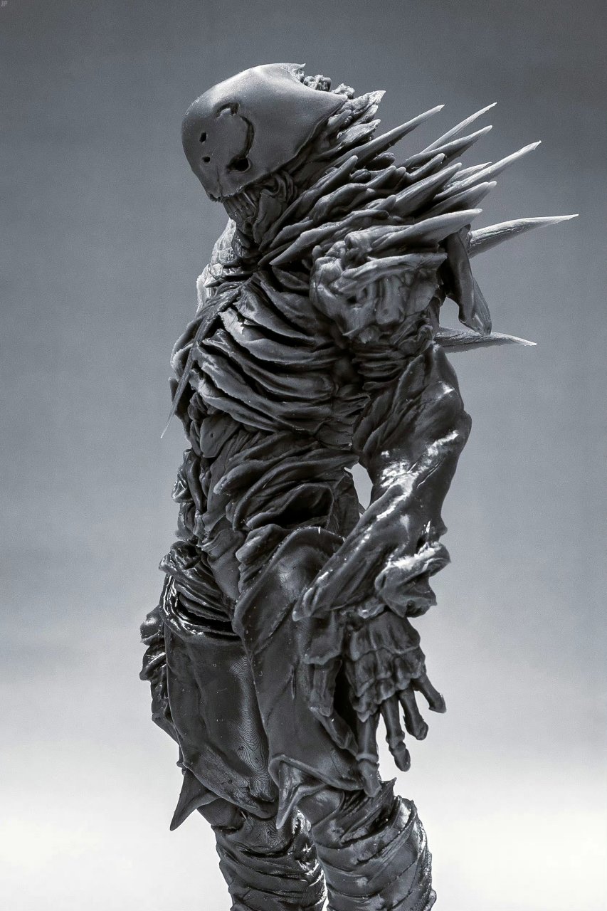 模型欣赏: 弐瓶勉 动漫《abara》黑奇居子.#动漫# #模型# #二次元