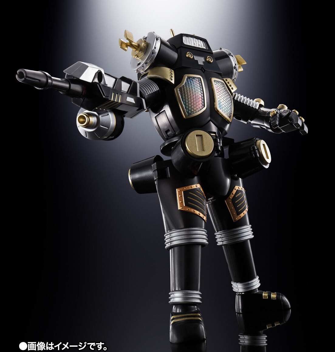 模型欣赏:魂限 超合金魂 gx-37b 黑色金古桥 (revival版).