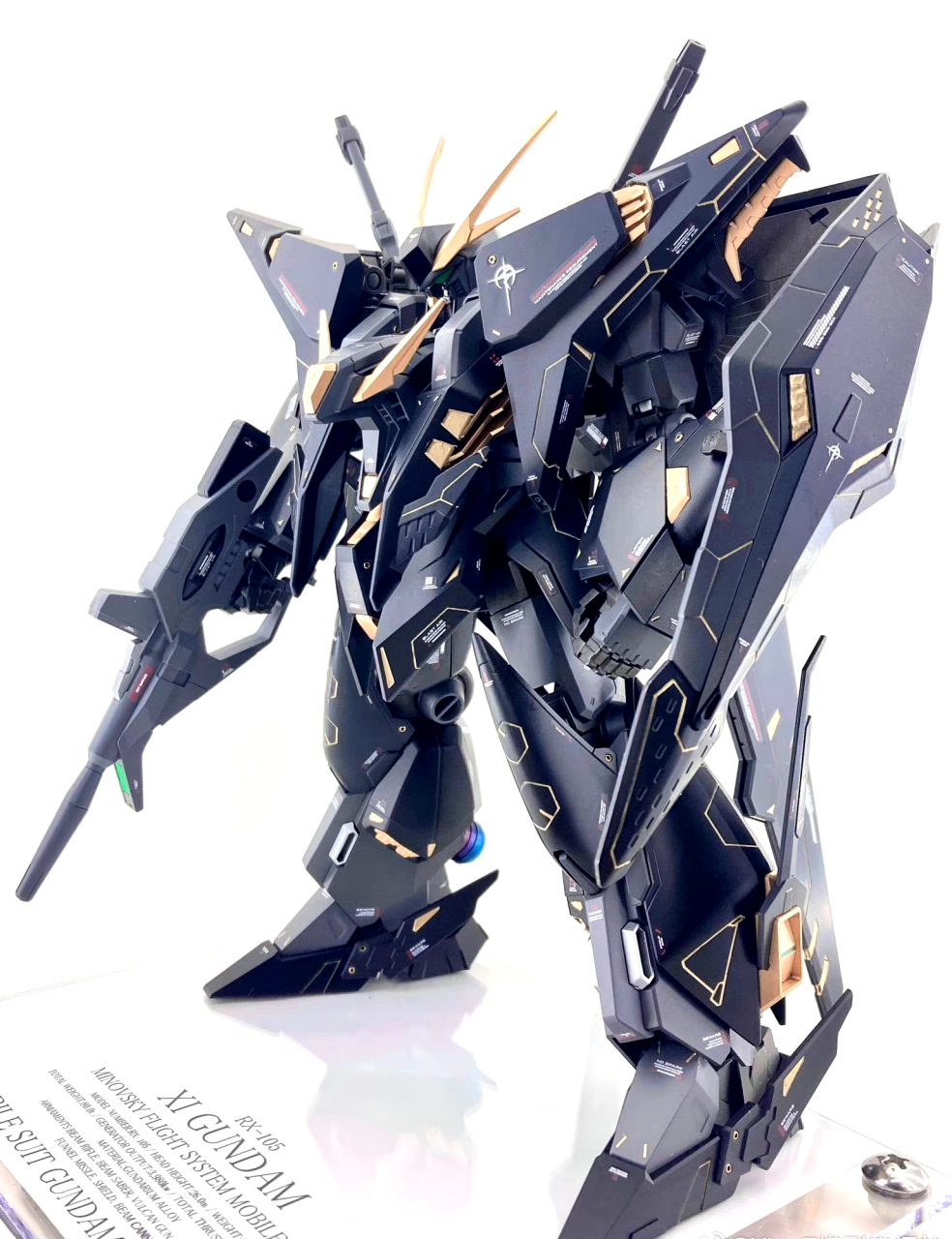 模型欣赏:机动战士高达 闪光的哈萨维hguc rx-105 柯西高达,by delta