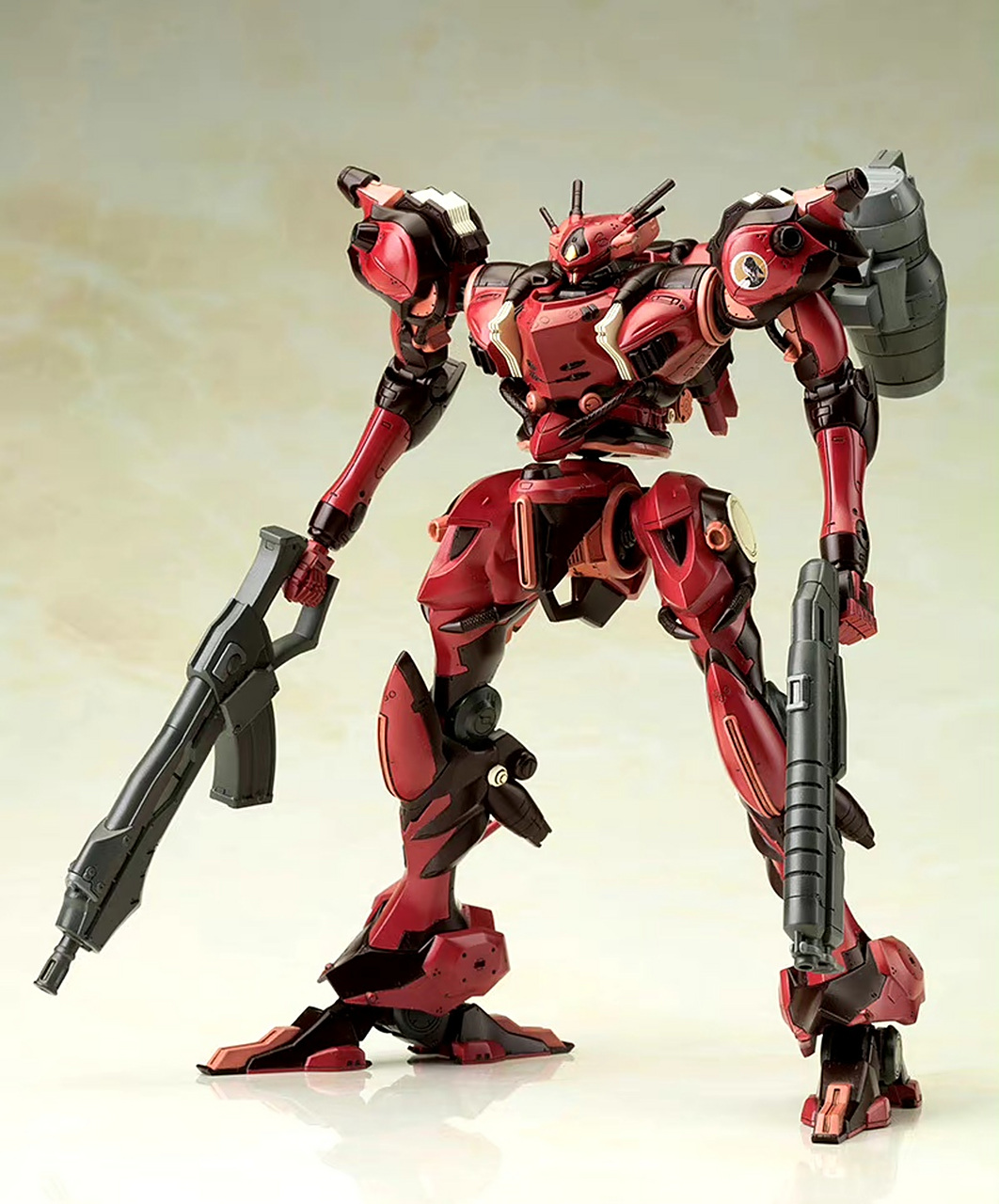 模型欣赏:寿屋 拼装模型  装甲核心vi barbaroi 红岩机甲.