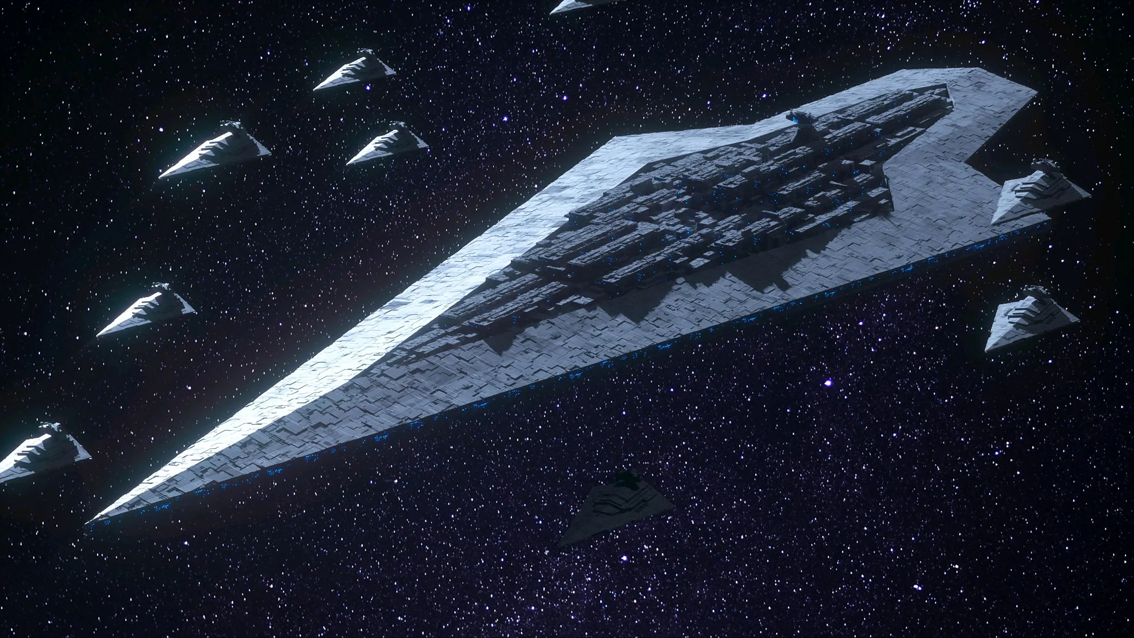 星球大战 执行者级星际无畏舰设定欣赏.#动漫# #模型# #星球大战