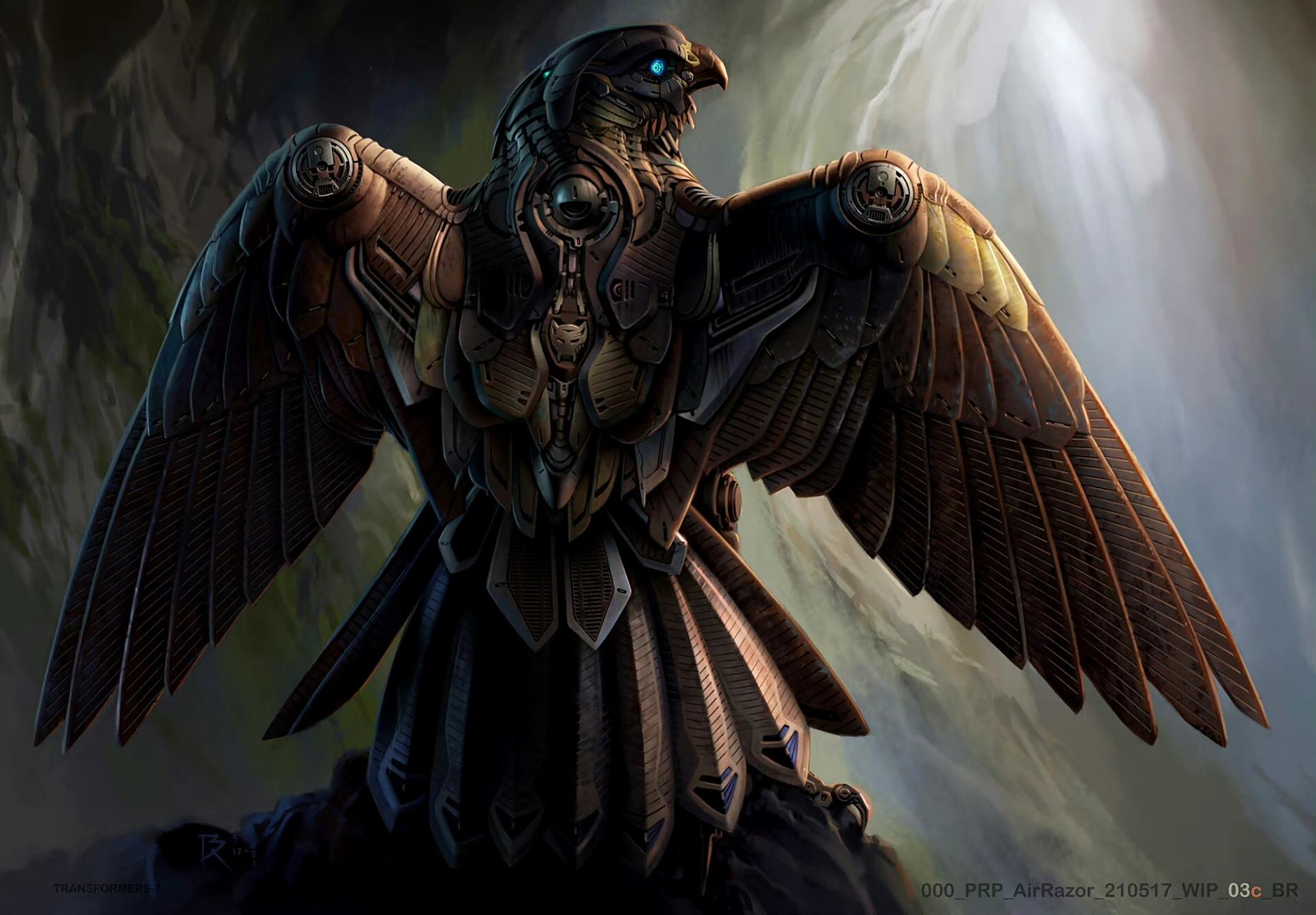 动漫# #插画# #变形金刚