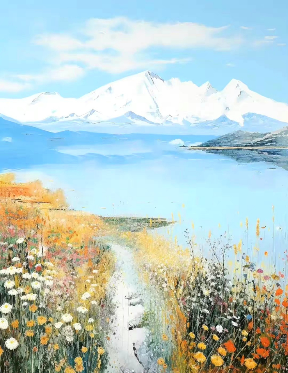 一组风景油画作品欣赏,展现了不同地区的美丽风景,经历了人间四季.