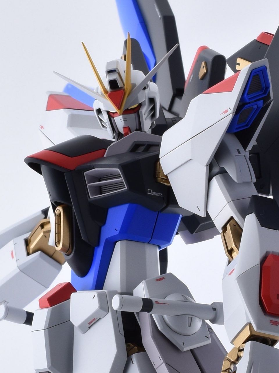 岛国模型师改造的机动战士高达seed destiny mg 强袭自由高达,外形