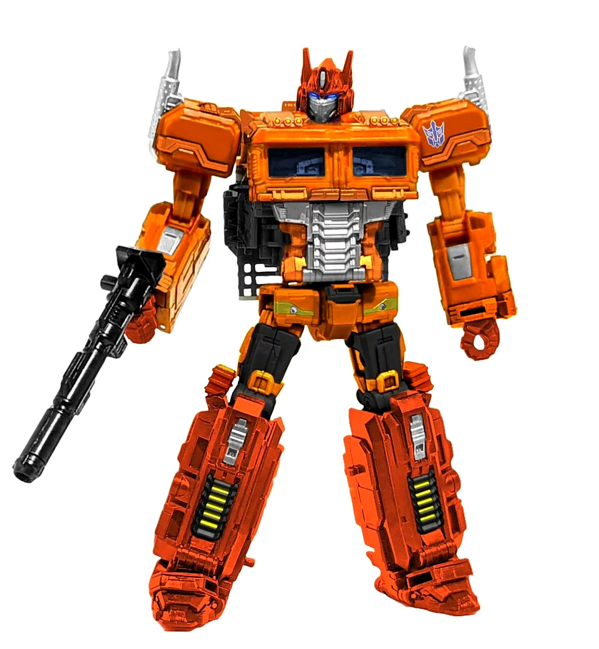 模型欣赏:变形金刚迷友想象的《重新激活》擎天柱重涂方案,感觉白色