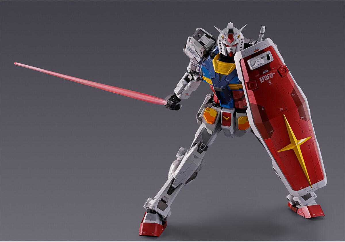模型欣赏: dx超合金 横滨高达工厂 rx-78f00 元祖高达模型.