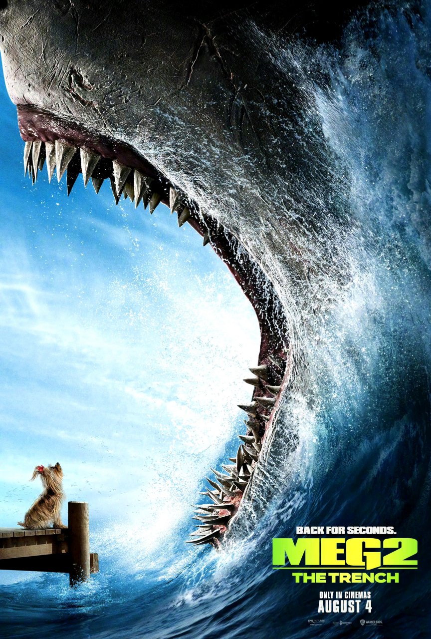 巨齿鲨海报高清图片