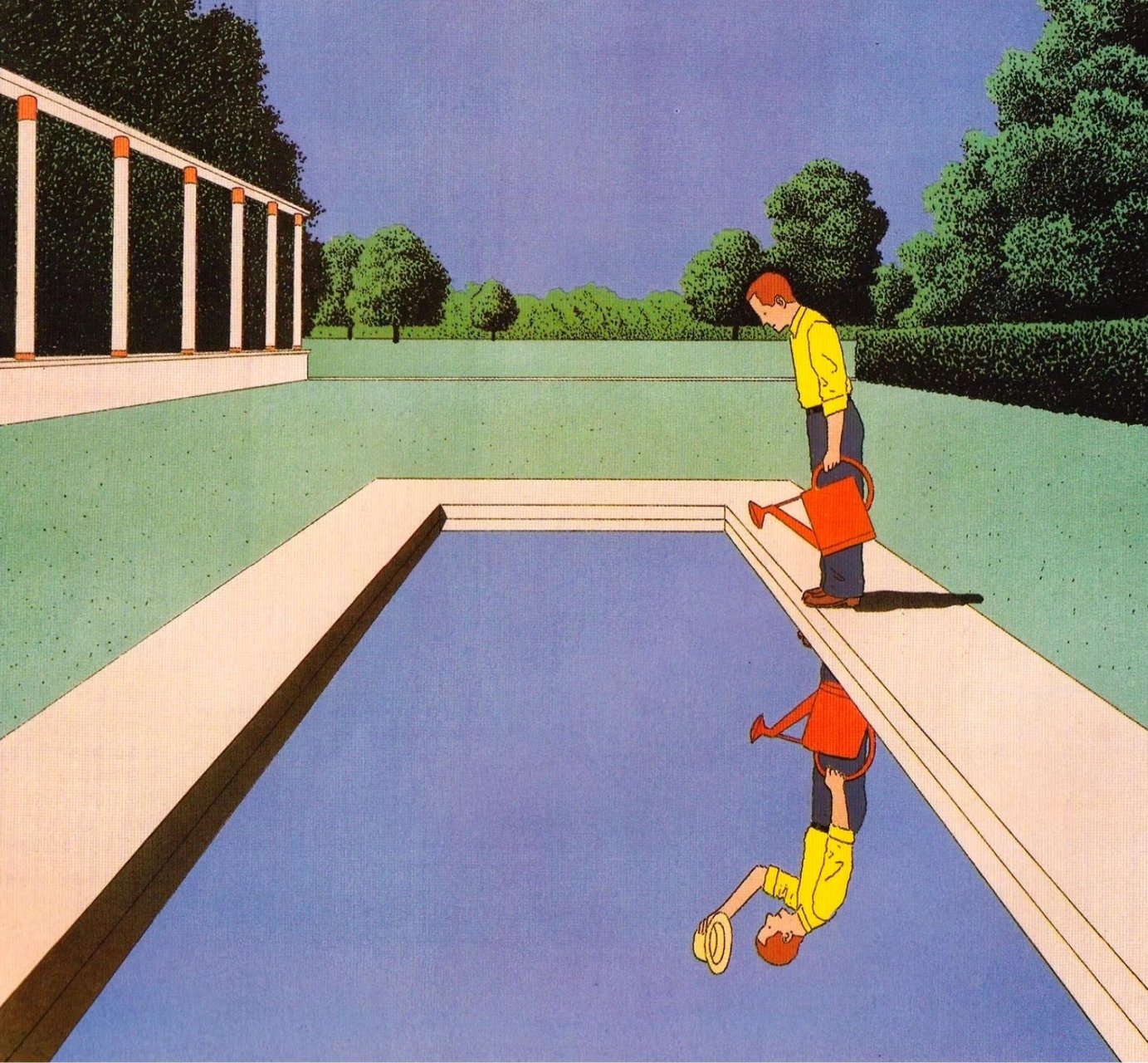 盖伊·比洛特 676767插画作品欣赏,在抽象风格之中充满了哲理